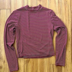 Womens Crop Long Sleeve